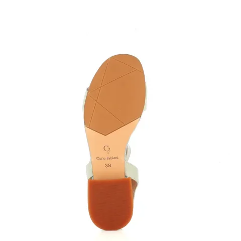 Дамски Сандали На Ток CARLO FABIANI – 5KL652 LIGHT BLUE — снимка 4