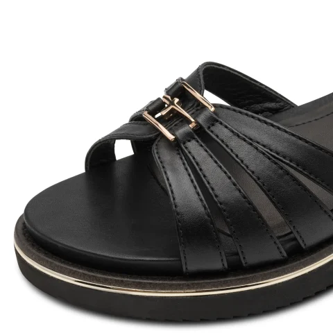 Дамски Сандали На Платформа TAMARIS – 1-28242-46-001 BLACK — снимка 4