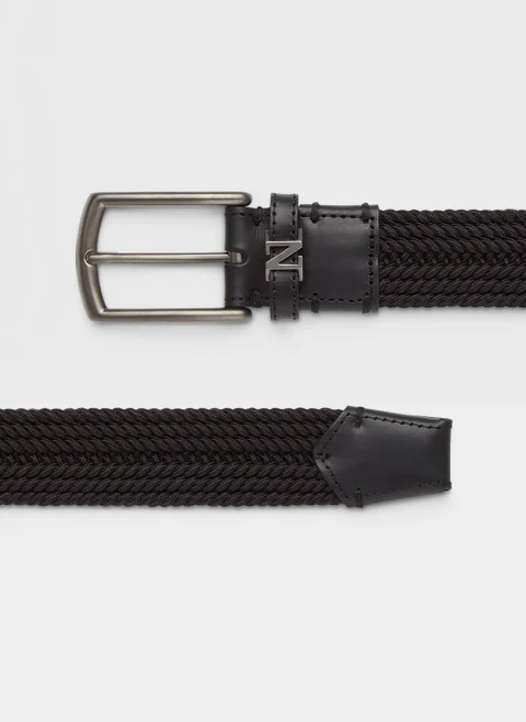 Колан 'Braided' Zegna — снимка 2