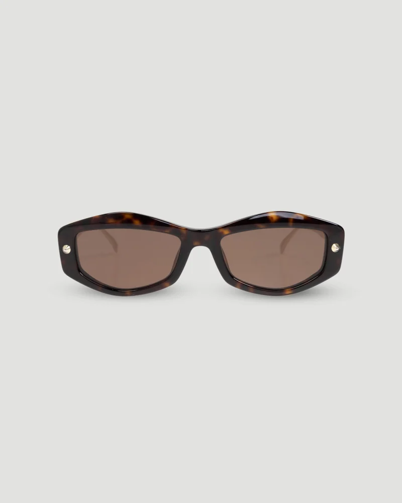 Havana Gold Brown Sunglasses