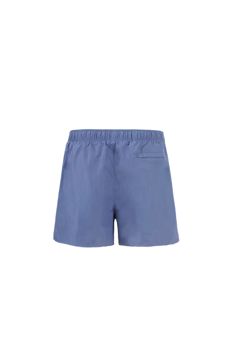 Swim Shorts with Givenchy Paris Embroidery in Blue — снимка 2