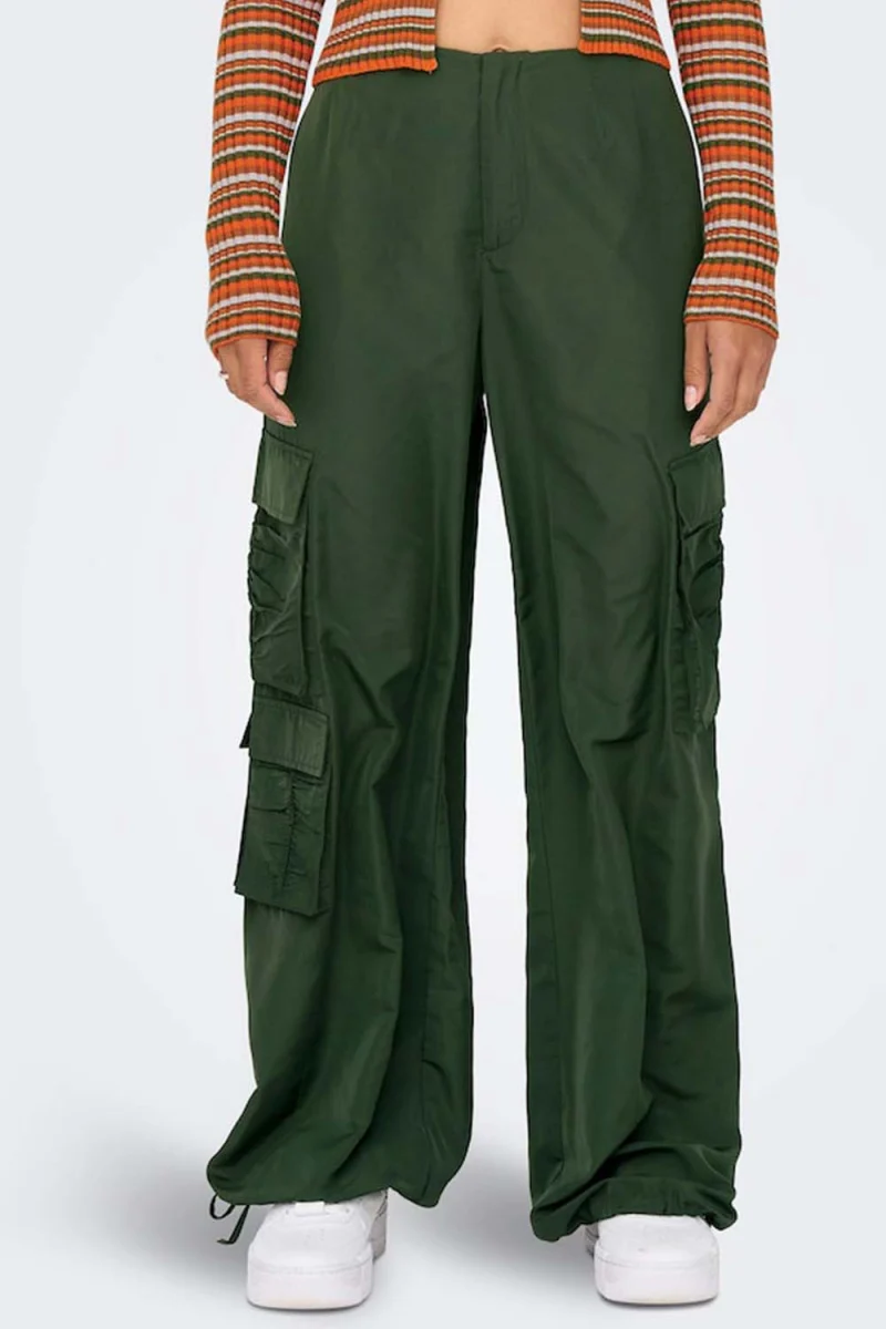 Панталон Onlfaduma New Mw Cargo Pant Pnt 15303703 19-0415 TCX duffel bag — снимка 2
