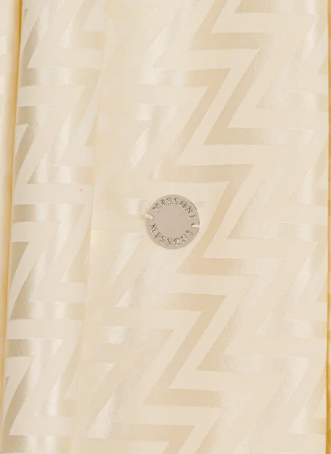 Сатенирана рокля Missoni Kids — снимка 3