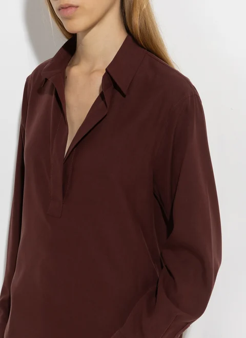 Копринена блуза Max Mara Mirko — снимка 6