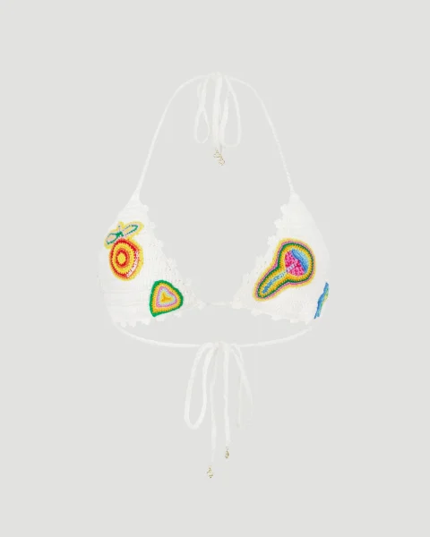 Motif Crochet Bikini Top