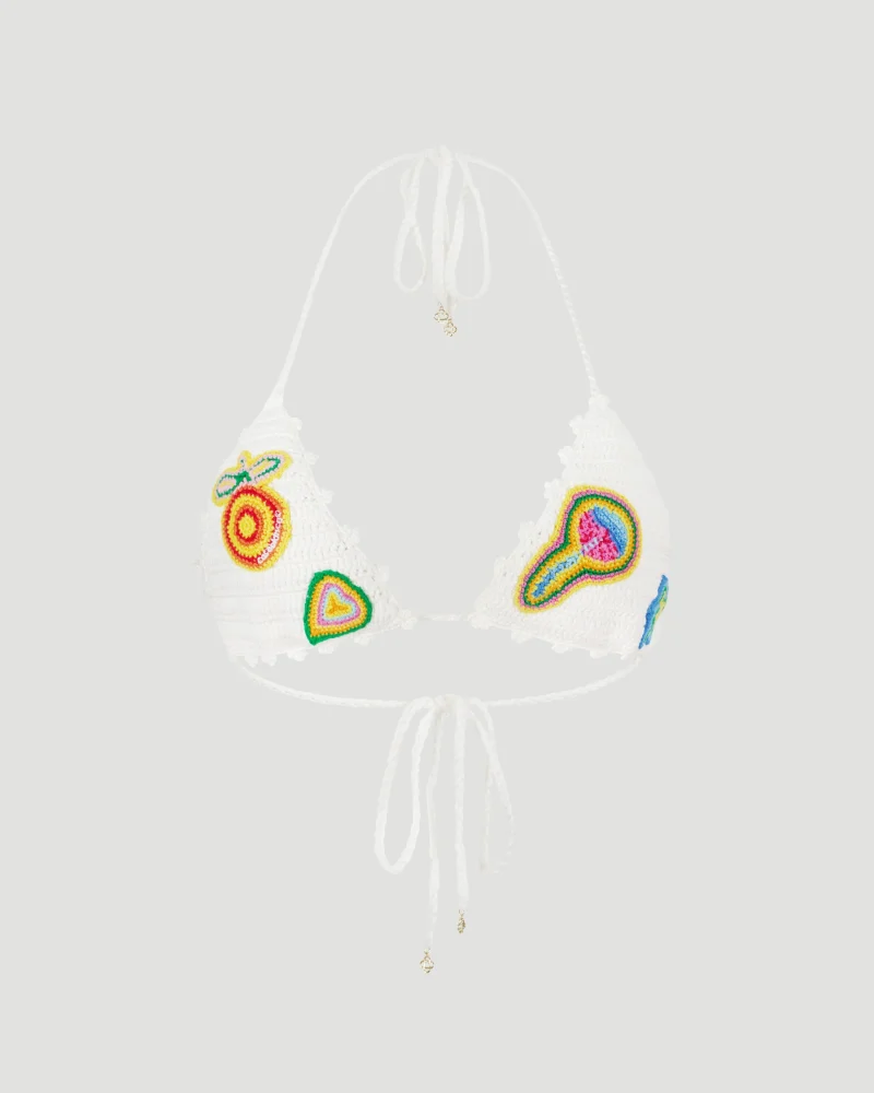 Motif Crochet Bikini Top