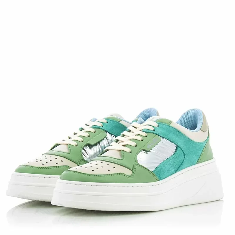 Дамски Сникърс CESARE PACIOTTI 4US – TAYLOR-06 -NAPA ALOE/VELOUR VERDE JASMINE — снимка 3
