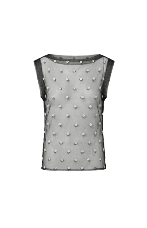 Elicy Embellished Vest