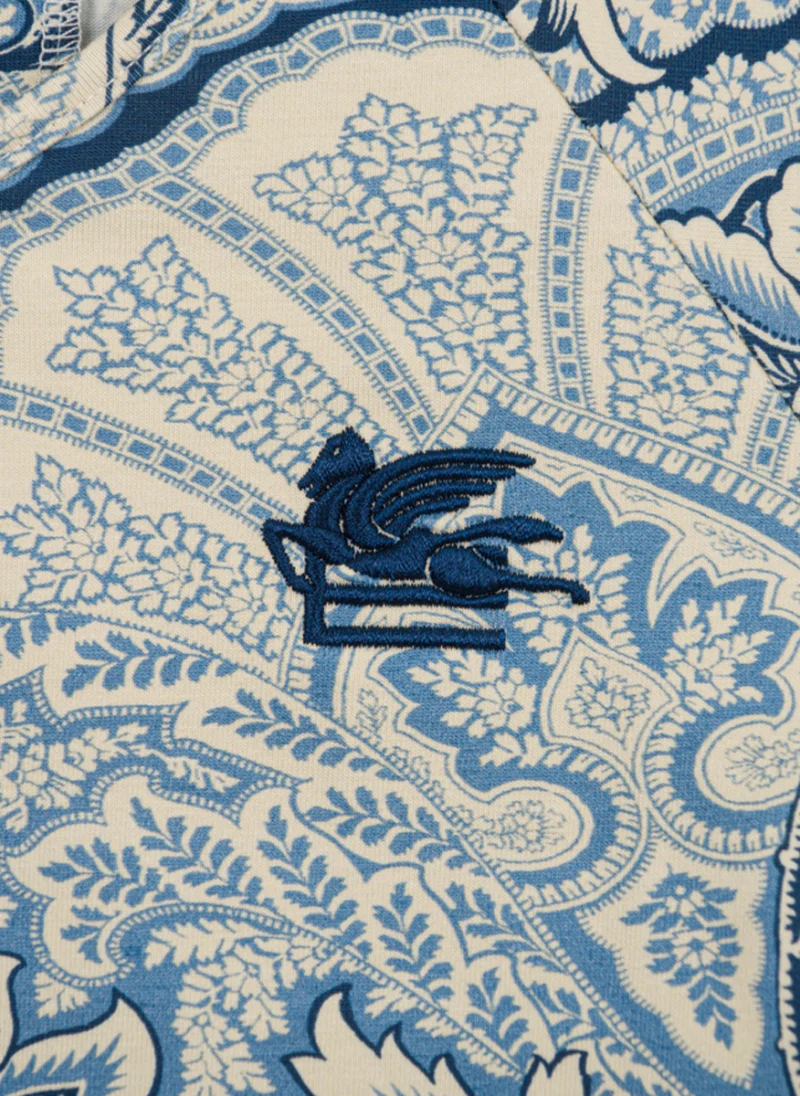 Туника с принт 'Paisley' Etro Kids — снимка 3