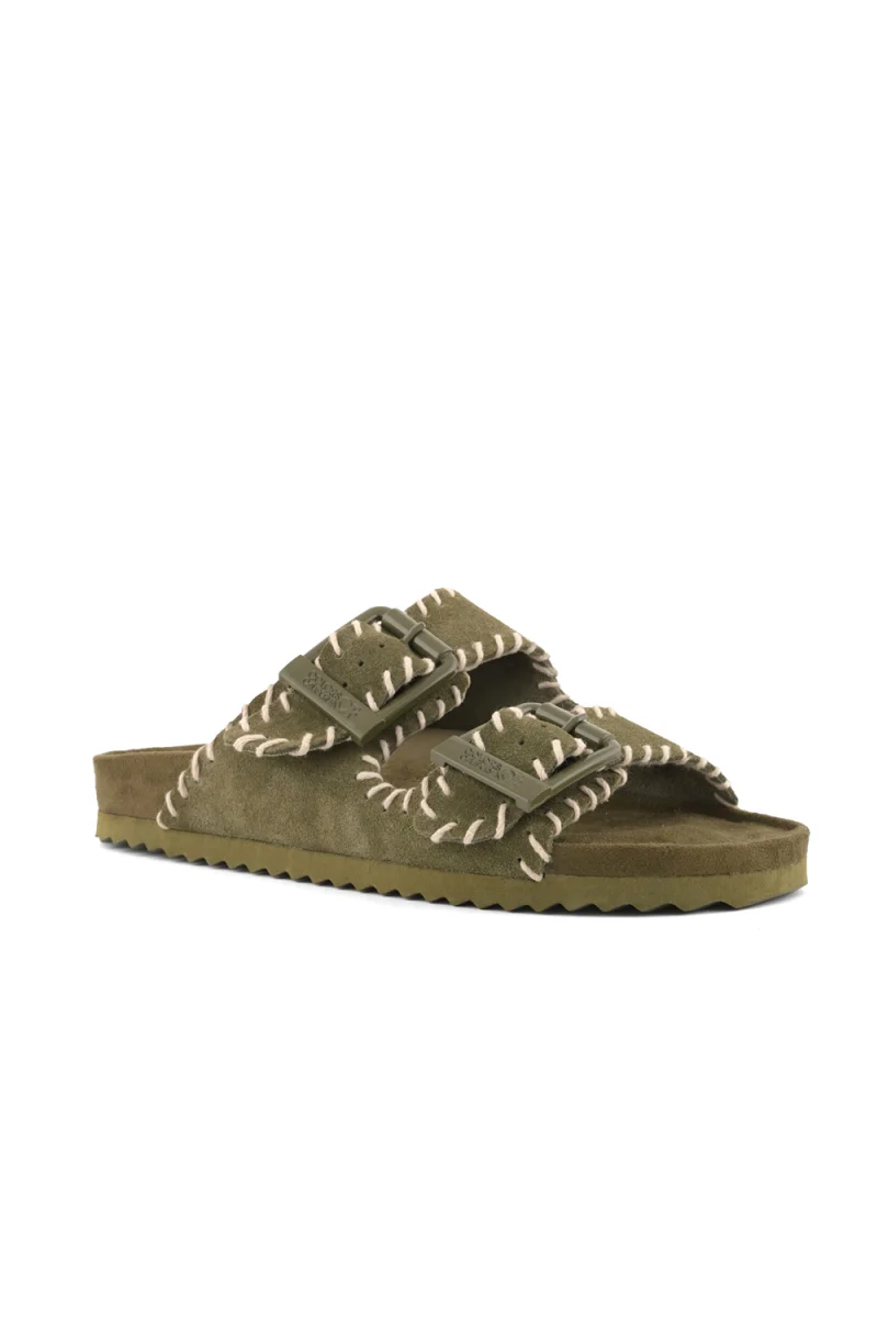 Сандали Suede With Stitchings COC.HC.BIO301N nmil — снимка 2