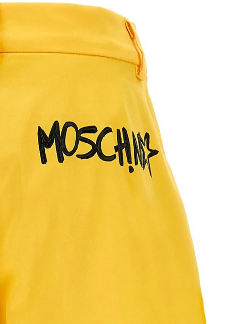 Къс панталон с лого принт Moschino Kids — снимка 3