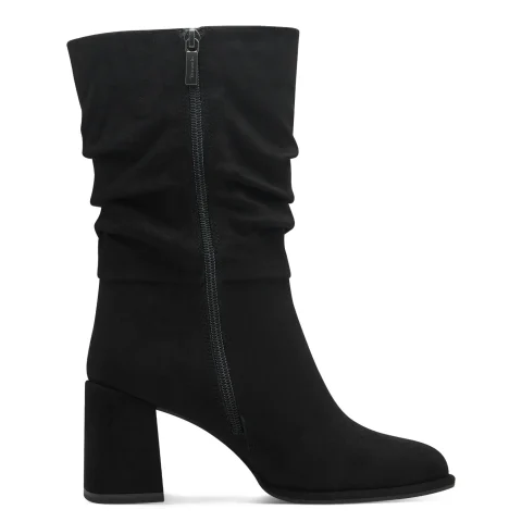 Дамски Боти На Ток TAMARIS – 1-25020-43-001 BLACK — снимка 2