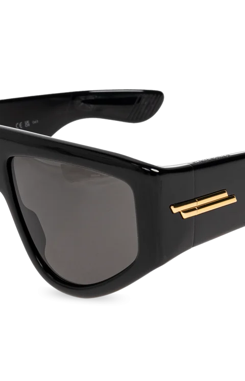 Oversized Ribbon Sunglasses in Black — снимка 2