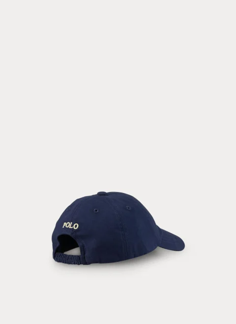 Шапка с бродерия Ralph Lauren Kids — снимка 2