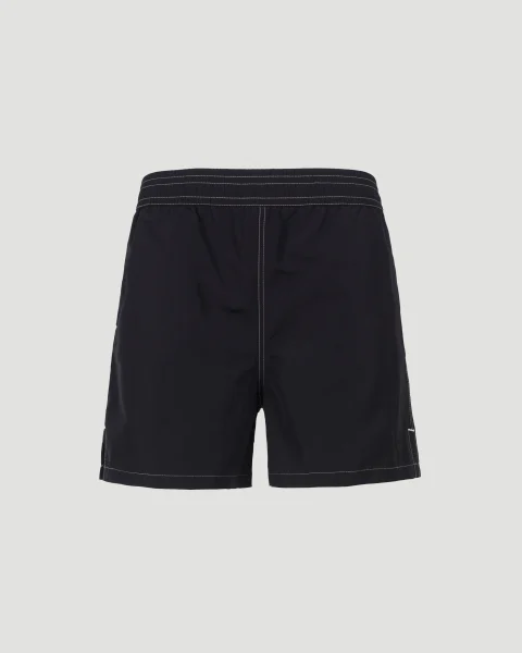 Beach Shorts in Black