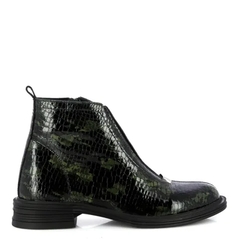 Дамски Равни Боти CARLO FABIANI – 261-1120 GREEN SNAKE