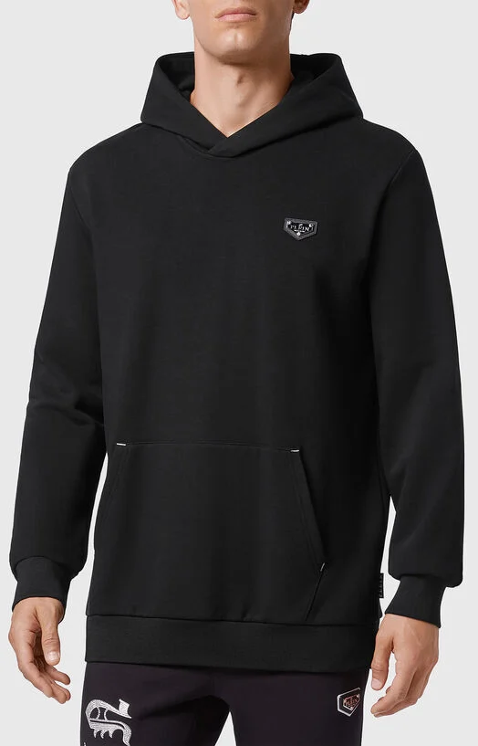 Черен суитшърт ICONIC PLEIN