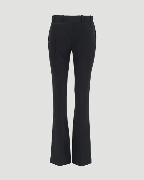 Bootcut Tailored Trousers in Black — снимка 2