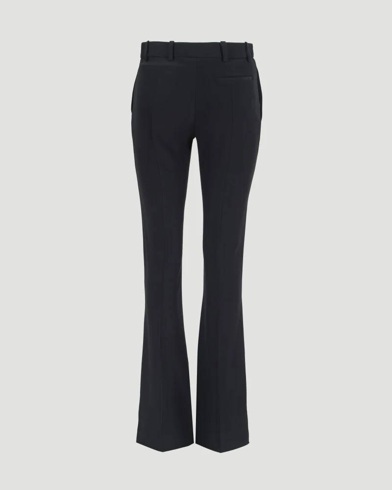Bootcut Tailored Trousers in Black — снимка 2