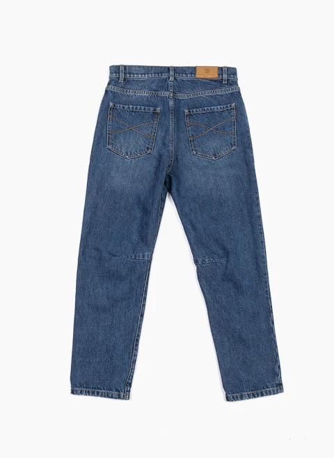 Класически деним Brunello Cucinelli Kids 12 — снимка 3