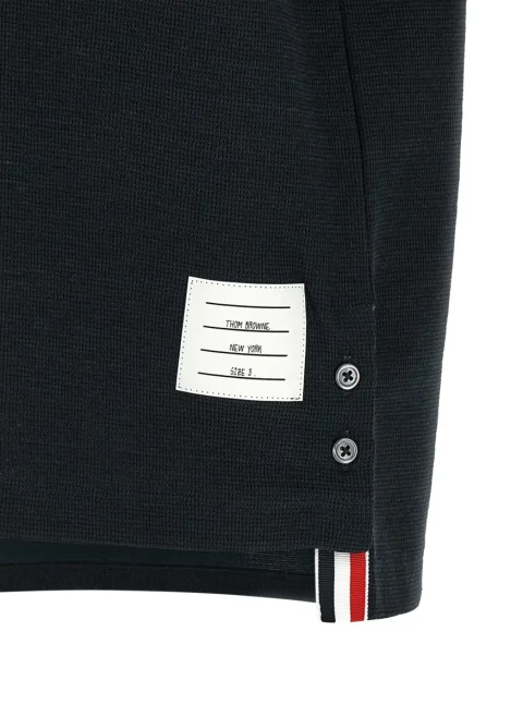 Тишърт с раиран мотив Thom Browne — снимка 4