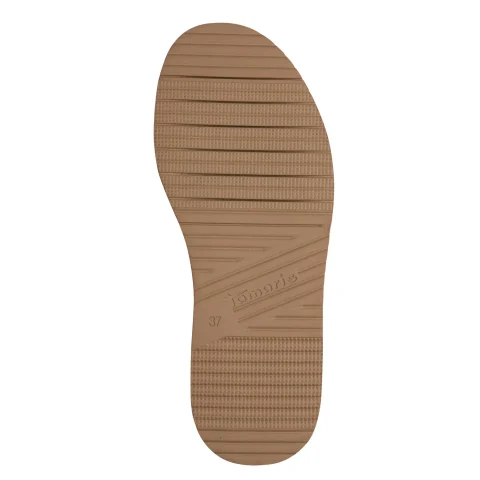 Дамски Чехли На Платформа TAMARIS – 1-27214-46-400 BEIGE — снимка 6