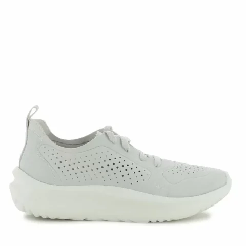 Дамски Сникърс CLARKS – 26184294 SOLEVANA TIE OFF WHITE