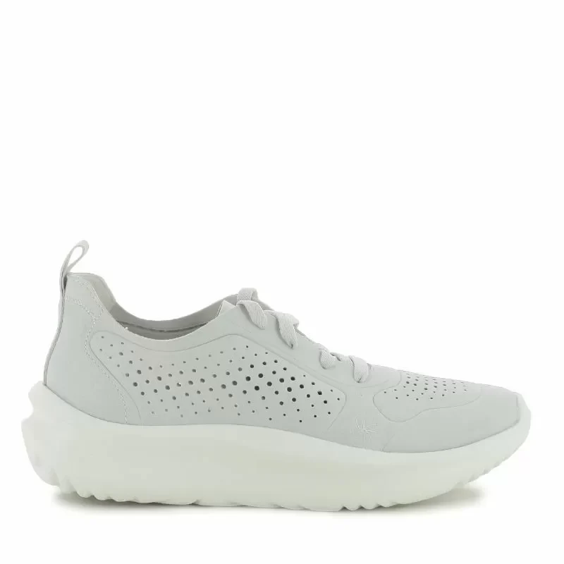 Дамски Сникърс CLARKS – 26184294 SOLEVANA TIE OFF WHITE