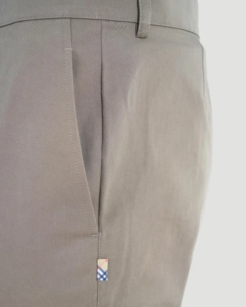 Cotton Chinos in Clay Brown — снимка 2