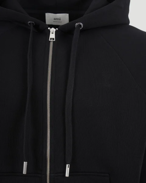Ami de Coeur Hoodie in Black — снимка 2