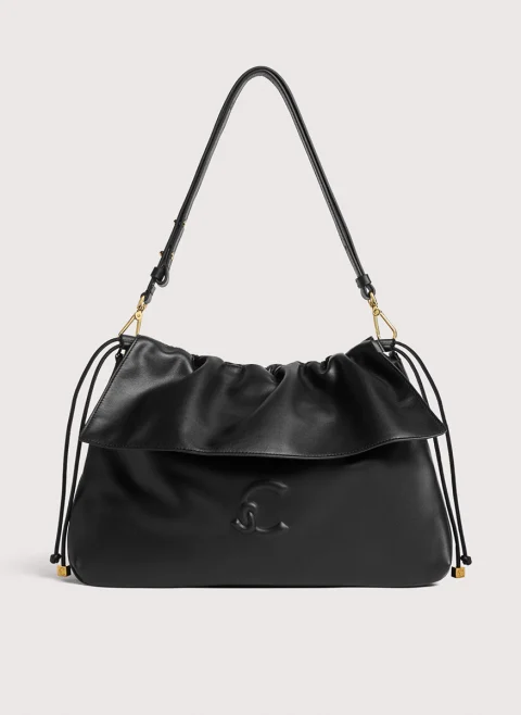 Чанта Coccinelle Medium Lidia Noir