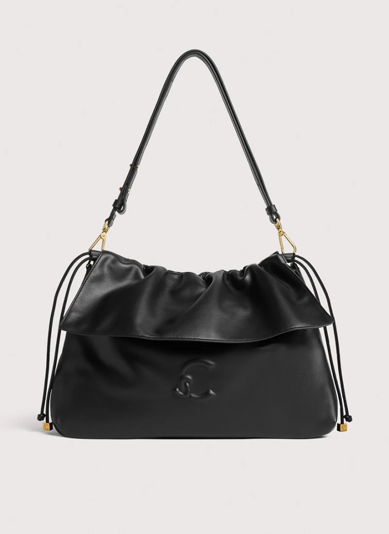 Чанта Coccinelle Medium Lidia Noir