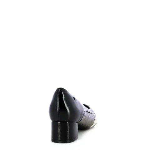 Токчета PICCADILLY – 739090 TACI PRETO/PEWTER/OFF WHITE — снимка 2