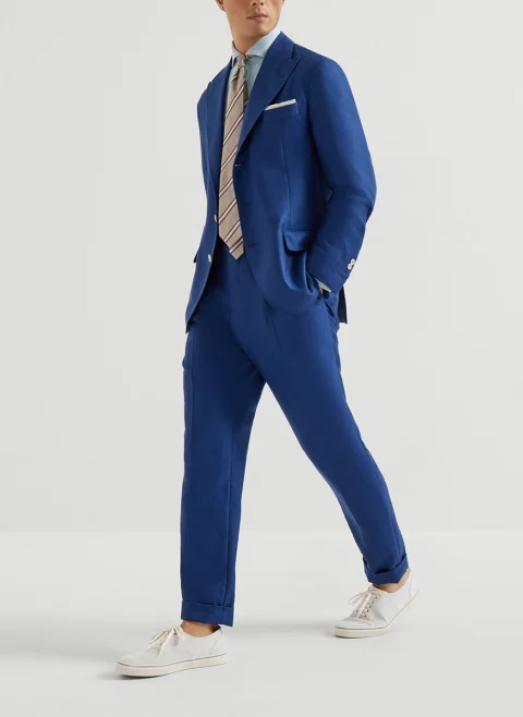 Велурени кецове Brunello Cucinelli — снимка 6