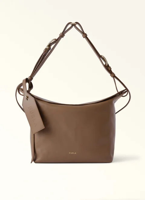 Чанта Furla Ginevra Toffee