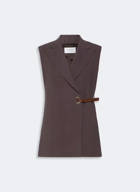 Елек с асиметричен дизайн Sportmax Spxgettone