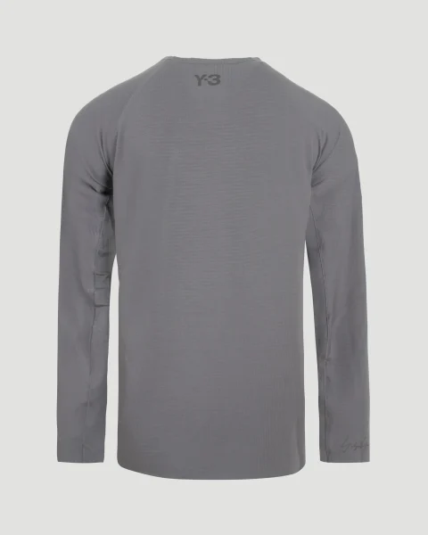 Running Long Sleeve Tee in Grey — снимка 2