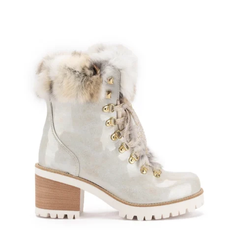 Дамски боти с вълна Аlisa New Italia Shoes