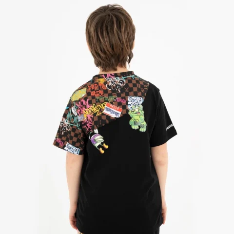 Детска тениска HANG IN THERE GRAFFITI SPRAYGROUND — снимка 7