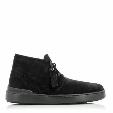 Мъжки Ежедневни Боти CLARKS – 26166781 CourtLite DBT Black/Black