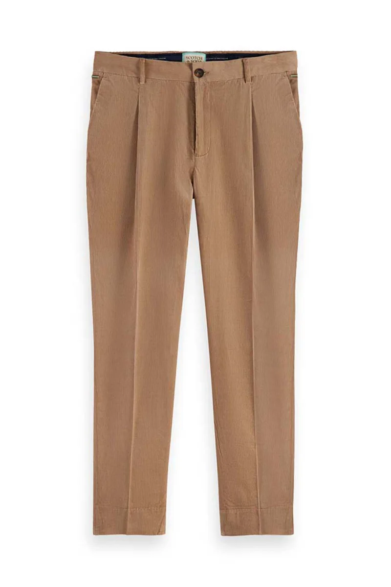 Панталон Blake Pleated Corduroy Chino 174466 SC0619 camel