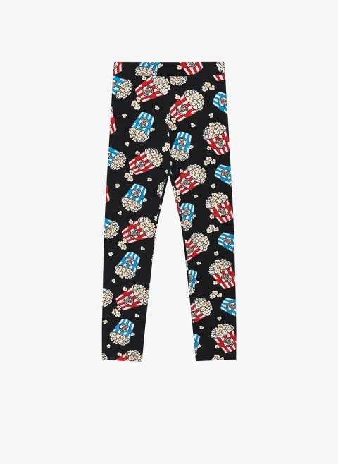 Клин с принт 'popcorn' Moschino Kids