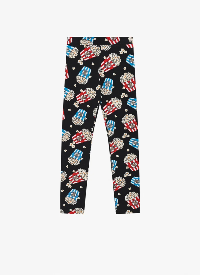 Клин с принт 'popcorn' Moschino Kids