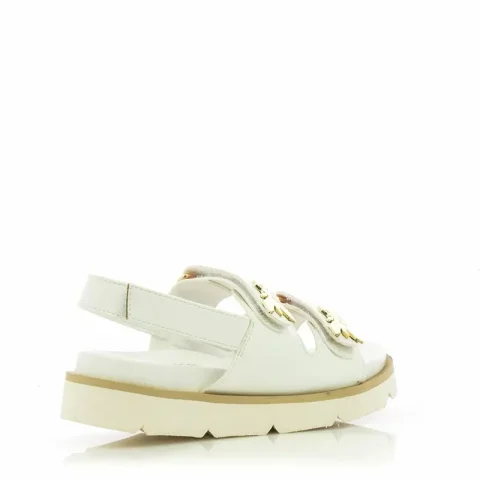 Сандали Момичета PATRIZIA PEPE – PPJ243.06 BIANCO/PLATINO — снимка 2