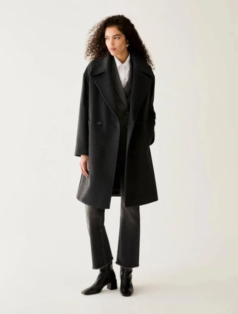 Палто от вълна 'Oversized fit' Pennyblack Pbbmandare