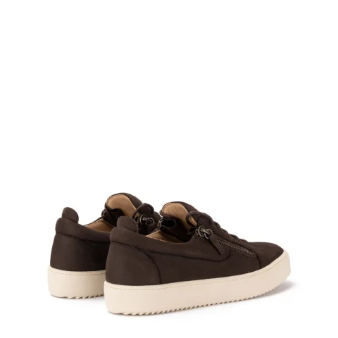 Мъжки тъмнокафяви спортни обувки Giuseppe Zanotti — снимка 7