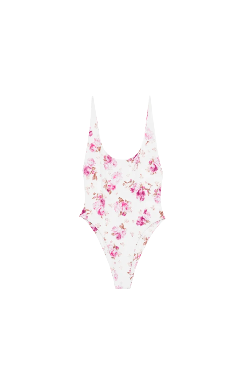 Floral-Print Swimsuit