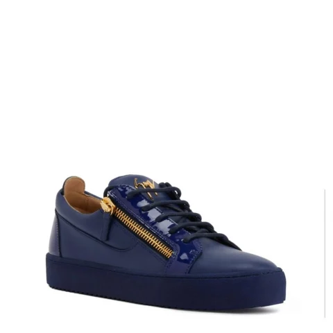 Мъжки сини спортни обувки Giuseppe Zanotti — снимка 5