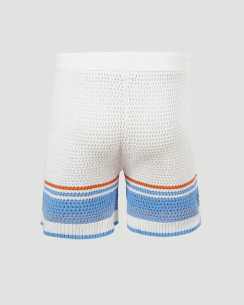 Cotton Tennis Crochet Shorts — снимка 3