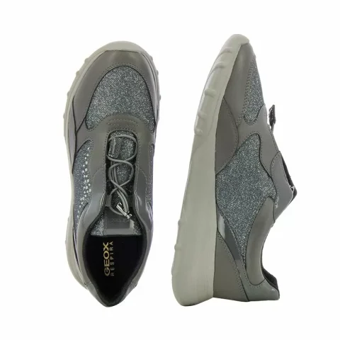 Дамски Сникърс GEOX – D46LPB D ALLENIEE DARK GREY — снимка 5